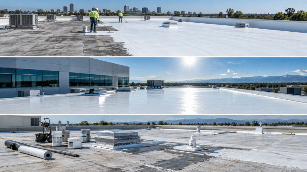 reflective roof solution